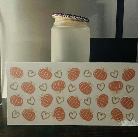 Pumpkins and Hearts