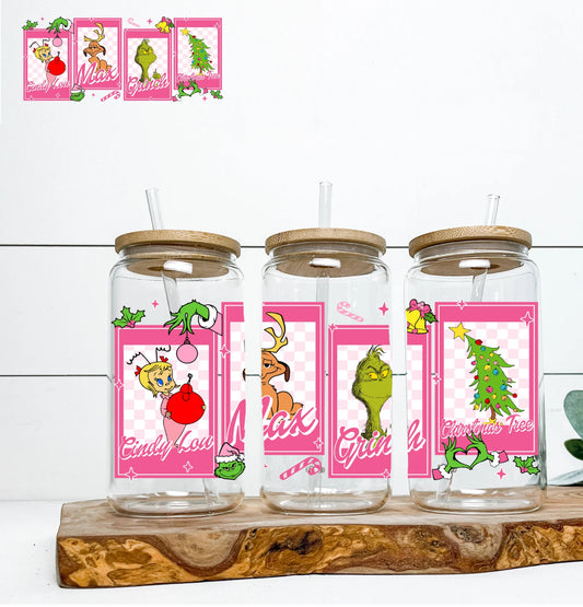 Pink Green Christmas